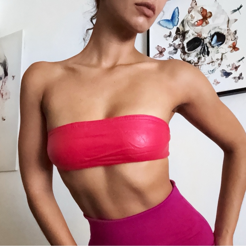 Pretty Little Thing Pink Tube Top 💖